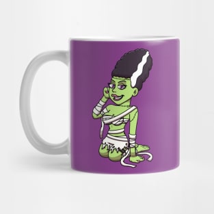 Cute Bride Of Frankenstein Mug